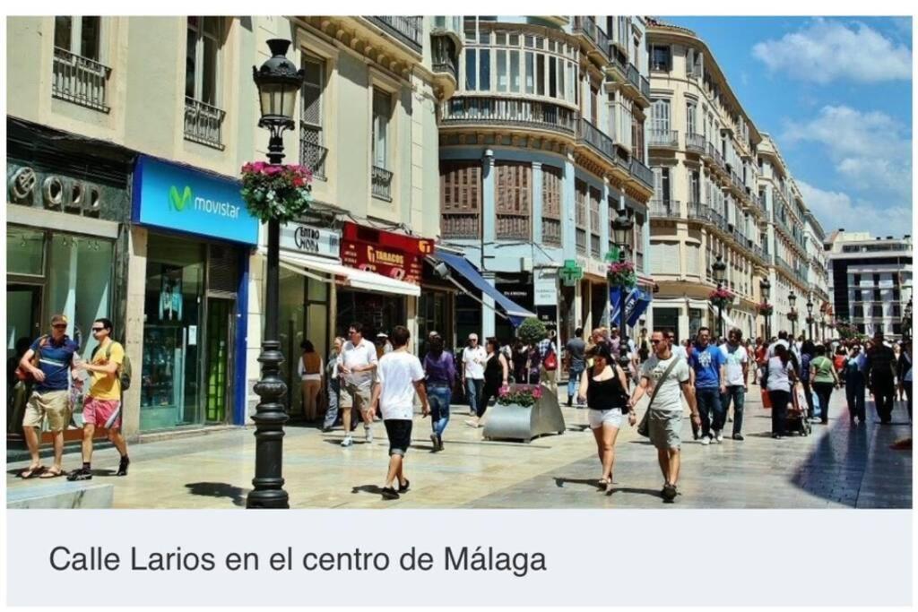 Confortable-Tranquilo Apartamento Junto Al Centro Málaga Kültér fotó